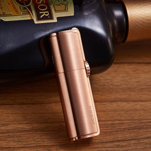 Jobon Triple torche briquet 3 jets gaz allume cigare Turbo coupe-vent puissant métal pistolet de pulvérisation
