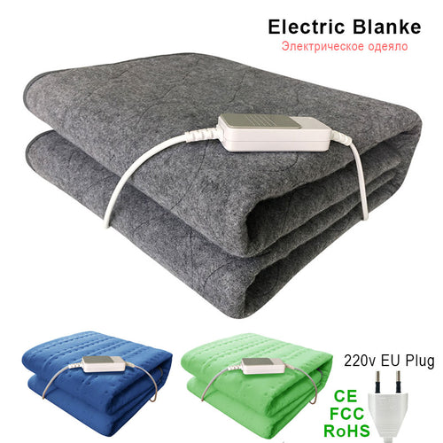 Electric Heated Blanket Waterproof Electric Blankets with 3 Gears Thermostat Electric Heating Blanket Automatic