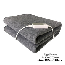Load image into Gallery viewer, Electric Heated Blanket Waterproof Electric Blankets with 3 Gears Thermostat Electric Heating Blanket Automatic